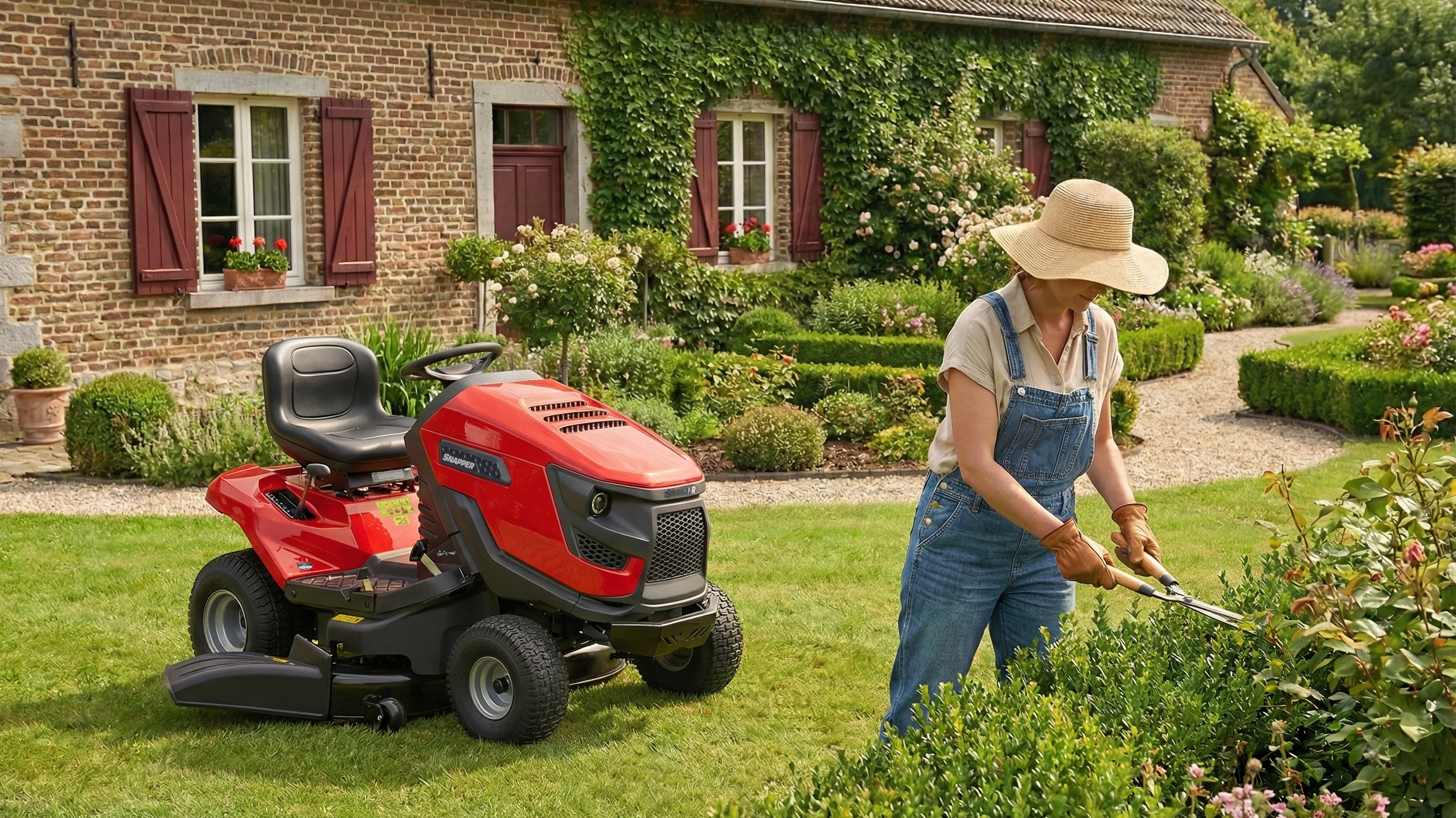 SPX107 Side Discharge Lawn Tractor | Snapper